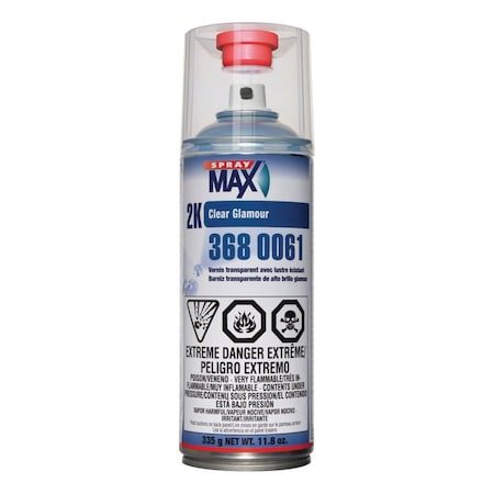 Spraymax, Peter Kwasny spray max 2k high gloss clearcoat, Can 3680061